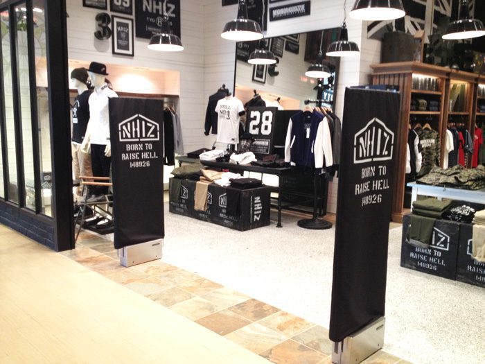 افزایش امنیت فروشگاه لباس