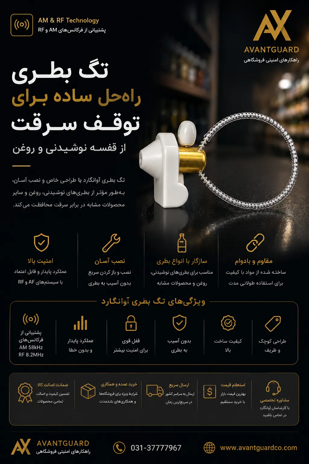 مقایسه تگ بطری و تگ قوطی برای هایپرمارکت
